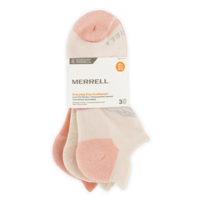Eco Cushioned Low Cut Socks 3 Pack