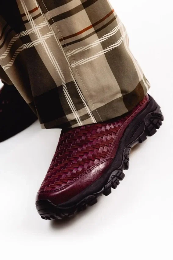 Moab 2 Slide Leather Woven 1TRL Moab 2 Slide Leather Woven 1TRL